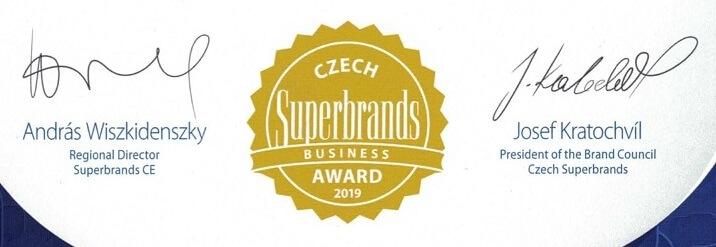 Ocenění Business Superbrands 2019